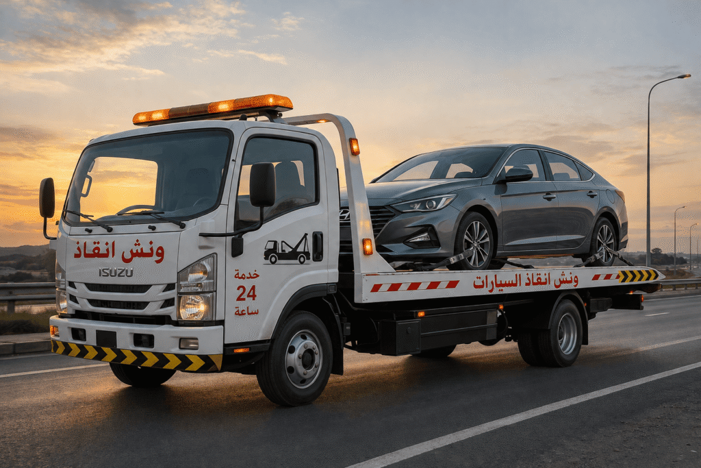 ونش انقاذ محافظة السويس